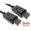 RS PRO, A: Vnější Display Port, B: Vnější Display Port, Polyvinylchlorid DisplayPort Kabely 2 m RS PRO, A: Vnější Display Port, B: Vnější Display Port, Polyvinylchlorid DisplayPort Kabely 2 m