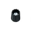 Knoflík potenciometru Elma 14.5 mm 6 mm, Černá