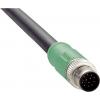 Kabel ovladače snímače, A: Vnější, A: M12 12, B: Bez koncovky, 30V, IP65, IP67, řada: YM2A2B SICK 20 m