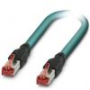 Phoenix Contact Cat5 Ethernetové kabely, řada: NBC, Modrá, Polyuretan, 72V 2 m 8, typ pláště: Stíněné Stíněný Phoenix Contact Cat5 Ethernetové kabely, řada: NBC, Modrá, Polyuretan, 72V 2 m 8, typ pláště: Stíněné Stíněný