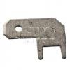 Faston vidlice K20-00A(H), 5,0 × 0,8 mm, 90°