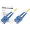 Digitus DK-2922-01 optické vlákno optické vlákno kabel 1.00 m žlutá [1x zástrčka SC - 1x zástrčka SC] 9/125 µ Singlemode OS2
