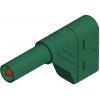 Hirschmann Test & Measurement LAS S W bezpečnostní lamelová zástrčka zástrčka, zahnutá Ø pin: 4 mm zelená 1 ks