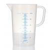 Laboratorní odměrka, Polypropylen, kapacita: 500ml RS PRO Laboratorní odměrka, Polypropylen, kapacita: 500ml RS PRO