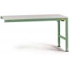 Manuflex LU6136.6011 ESD ESD pracovní stůl Univerzální standardní Přístavný stůl s plastové desky, Šxhxv = 2000 x 1200 x 766-876 mm rezedově zelená (RAL 6011) Manuflex LU6136.6011 ESD ESD pracovní stůl Univerzální standardní Přístavný stůl s plastové desky, Šxhxv = 2000 x 1200 x 766-876 mm rezedově zelená (RAL 6011)