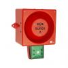 Clifford & Snell Kombinace sirén a majáků, řada: YL80 Hi Vis Stálé, Blikající světlo Alarm barva Zelená 24V dc IP66 LED Clifford & Snell Kombinace sirén a majáků, řada: YL80 Hi Vis Stálé, Blikající světlo Alarm barva Zelená 24V dc IP66 LED
