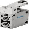 Mechanický ventil, řada: R-3 Páka s válečkem G 1/4 G 8985, teplotní rozsah: 50 °C, teplotní rozsah: -5 °C Festo