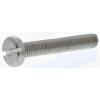 RS PRO Šroub s nízkou půlkulovou hlavou Drážka, Obyčejný, Nerezová ocel hlavice Kónická 30.0 mm