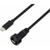 TRU COMPONENTS TC-E10T-MT3-MWA/NWA-0.5PV-S TC-13543584 USB konektor 0.5 m, 1 ks