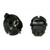 Adaptér CEE 7/7 male na IEC C13 female, 230 V / 16 A