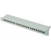 Roline 24 portů síťový patch panel 483 mm (19) CAT 6 1 U šedá