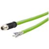 Metz Connect 142M6X10020 M 12 síťové kabely, propojovací kabely CAT 6A SF/UTP 2.00 m zelená krytí PUR, odolné proti kyselinám, odolné proti ozonu, odolné proti Metz Connect 142M6X10020 M 12 síťové kabely, propojovací kabely CAT 6A SF/UTP 2.00 m zelená krytí PUR, odolné proti kyselinám, odolné proti ozonu, odolné proti