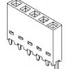 Molex vestavná zásuvková lišta (standardní) Počet pólů 4 Rastr (rozteč): 2.54 mm 901471104 52 ks Tube