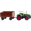 Wiking 096004 N model zemědělského stroje Fendt Oblíbené s přívěsem