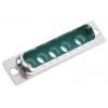 FCT from Molex Konektor D-Sub, řada: 172704, počet kontaktů: 5, orientace těla: Rovný, Montáž do panelu Vnější, D-SUB,