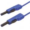 Hirschmann Test & Measurement Zkušební kabel s konektorem, Modrá 16A, délka kabelů: 1 m, 30 V ac, 60V dc Hirschmann Test & Measurement Zkušební kabel s konektorem, Modrá 16A, délka kabelů: 1 m, 30 V ac, 60V dc