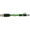 Murrelektronik Limited Cat5 Ethernetové kabely, Zelená, Polyuretan, A: M12, 60V dc 5 m Vnější, B: RJ45 Vnější, typ