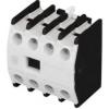 RS PRO Pomocný kontakt 2 NO/2 NC 4 Horní montáž, rozsah: RS PRO s Šroub 16 A 500V
