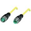Pepperl+Fuchs V1-G-YE2M-PVC-U-V1-G upravený zástrčkový konektor pro senzory - aktory, 456579, piny: 4, 4, 2 m, 1 ks