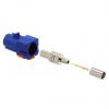 Molex Koaxiální konektor, řada: 73403 Vnitřní, 50 Ω, orientace těla: Rovný, Montáž na plošný spoj Konektor SMB Kabel,