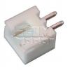Vidlice W7600-02PSNTW0R, 1řadá × 2, vývody rovné, rozteč 2,5 mm Vidlice W7600-02PSNTW0R, 1řadá × 2, vývody rovné, rozteč 2,5 mm