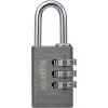 Sygonix SY-6932310 visací zámek 30 mm 3-Digit titanová šedá na heslo Sygonix SY-6932310 visací zámek 30 mm 3-Digit titanová šedá na heslo