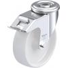 Blickle 540989 LER-PO 125G-FI Otočné kolečko s brzdou Ø kola: 125 mm nosnost (max.): 150 kg 1 ks