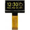 Displej OLED, řada: MCOT128064B1V-YM 1.54 in Žlutá Pasivní matice 128 x 64 pixelů Jazýček Midas I2C, Paralelní, SPI