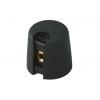 Knoflík potenciometru Černá 16 mm Průměr knoflíku 6 mm hřídel OKW A1016069 Kulatý hřídel Knoflík potenciometru Černá 16 mm Průměr knoflíku 6 mm hřídel OKW A1016069 Kulatý hřídel
