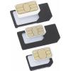 Basetech BT-SIMA-AIO adaptér na SIM kartu Přizpůsobeno z: Nano SIM , Micro SIM Přizpůsobené pro: Micro SIM , Standardní SIM