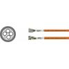 Helukabel TOPSERV® 112 servo kabel 4 G 35.00 mm² + 2 x 1.50 mm² oranžová 707287 500 m