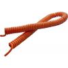 BKL Electronic 1506121 spirálový kabel H05BQ-F 400 mm / 1600 mm 5 G 0.75 mm² oranžová 1 ks