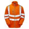 PULSAR PR508 Oranžová Unisex Fleecová bunda s vysokou viditelností XS PULSAR PR508 Oranžová Unisex Fleecová bunda s vysokou viditelností XS