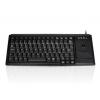 Klávesnice, model: KYB500-K82D, Kabelový, Černá, USB Ovladač Trackball QWERTY (Velká Británie) x 139 mm x 370mm Ceratech Klávesnice, model: KYB500-K82D, Kabelový, Černá, USB Ovladač Trackball QWERTY (Velká Británie) x 139 mm x 370mm Ceratech