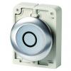 Eaton Ovladač tlačítka, řada: M30 Bílá Momentální návrat pružiny, průměr výřezu: 30.5 mm IP66, IP67, IP69