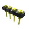 Patice PCB, řada: SL, orientace těla: Rovný, rozteč: 2.54 mm Deska-deska, počet kontaktů: 8, počet řad: 1, Průchozí