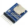Modul microSD karty s SDIO/SPI rozhraním, rozteč 2,54 mm