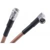 Koaxiální kabel, řada: Cable Assembly, Hnědá Vnější, A: SMA Vnější, B: SMA 500 mm Radiall Koaxiální kabel, řada: Cable Assembly, Hnědá Vnější, A: SMA Vnější, B: SMA 500 mm Radiall