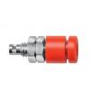 Schutzinger Zásuvka na banánky, 30 V ac, 30V dc, 60 V ac, 60 V dc, 10A, Modrá, Vnitřní Pájecí, délka: 17.5 mm, pokovení Schutzinger Zásuvka na banánky, 30 V ac, 30V dc, 60 V ac, 60 V dc, 10A, Modrá, Vnitřní Pájecí, délka: 17.5 mm, pokovení