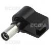 Zásuvka souosá napájecí 2,1 mm NES/J 21 W, 90°