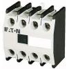 Eaton Pomocný kontakt 4 NO 4 Přední montáž, rozsah: DILM40 - DILM170 s Šroub 16 A 220 V dc, 500V ac Eaton Pomocný kontakt 4 NO 4 Přední montáž, rozsah: DILM40 - DILM170 s Šroub 16 A 220 V dc, 500V ac