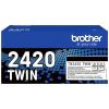 Brother toner TN-2420TWIN TN2420TWIN originál černá 3000 Seiten