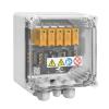 Weidmüller 2866320000 PVN DC 2IN/1OUTX2 2MPPT SPD1R CG 1.1KV Box pro připojení generátoru Přepětová ochrana pro: fotovoltaické zařízení 1 ks Weidmüller 2866320000 PVN DC 2IN/1OUTX2 2MPPT SPD1R CG 1.1KV Box pro připojení generátoru Přepětová ochrana pro: fotovoltaické zařízení 1 ks