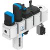 Regulátor s filtrem, řada: G 1/4 40 μm, přípojka portu: 1/4 in G, max. tlak: 12 bar Automatické Festo 542299