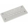 Trelleborg MH-16 F 17-1 LIGHT GREY UL94 V-0 IP65 | TPE | Screw TPE, šedá, 1 ks
