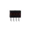 PCB LED indikátor barva Červená Pravý úhel 4 LED 5 mm (T-1 3/4) 40 ° Dialight 2 V PCB LED indikátor barva Červená Pravý úhel 4 LED 5 mm (T-1 3/4) 40 ° Dialight 2 V