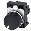 Siemens 3SU1200-2PQ10-1AA0, 3SU12002PQ101AA0 otočný potenciometr, 1 kΩ, 1 ks