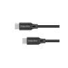 Kabel KRUGER & MATZ KM1261 Basic USB-C/USB-C 2,5m Black