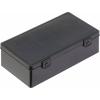 Alutec 2212.060 ESD box s kloubovým pantem (š x v x h) 225 x 60 x 125 mm černá 1 ks
