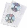 Durable 4násobná obal na CD 4 CD/DVD/Blu-ray polypropylen transparentní 5 ks 522219